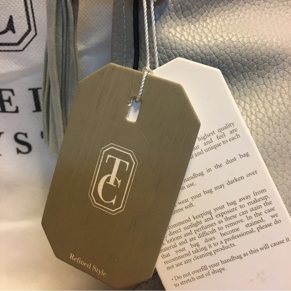 Tipperary Crystal Gray Surrey Hobo Bag Shoulder/Crossbody - Picture 6 of 12